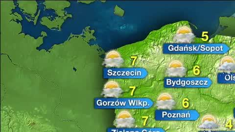 Pogoda we wtorek, 8 marca 2022 r