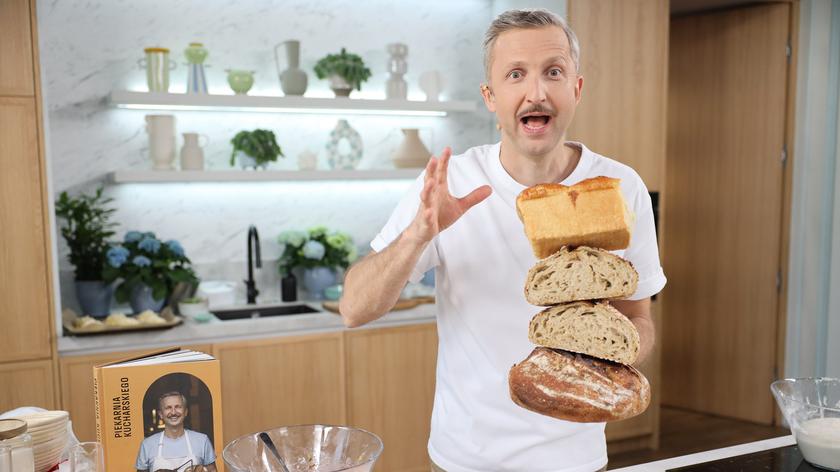 Piotr Kucharski w kuchni Dzień Dobry TVN