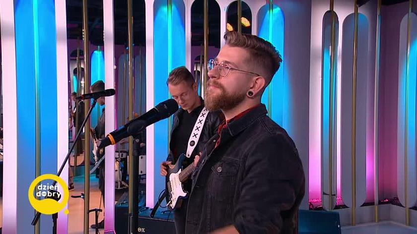 Kalinovski na scenie Dzień Dobry TVN 