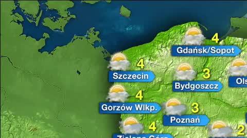 Pogoda w poniedziałek, 7 marca 2022 r