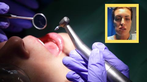 Chciała mieć piękny uśmiech. Dentysta zmasakrował jej twarz
