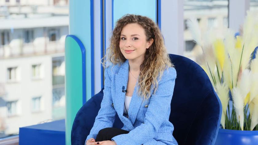 Alina Makarczuk w studiu Dzień Dobry TVN