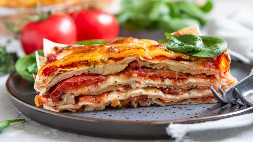 Wegańska lasagne