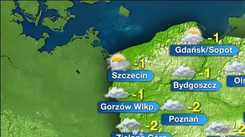 Pogoda na 10-12 grudnia - prognoza