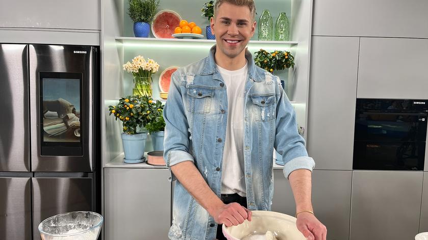 Bartek Boratyn w kuchni Dzień Dobry TVN