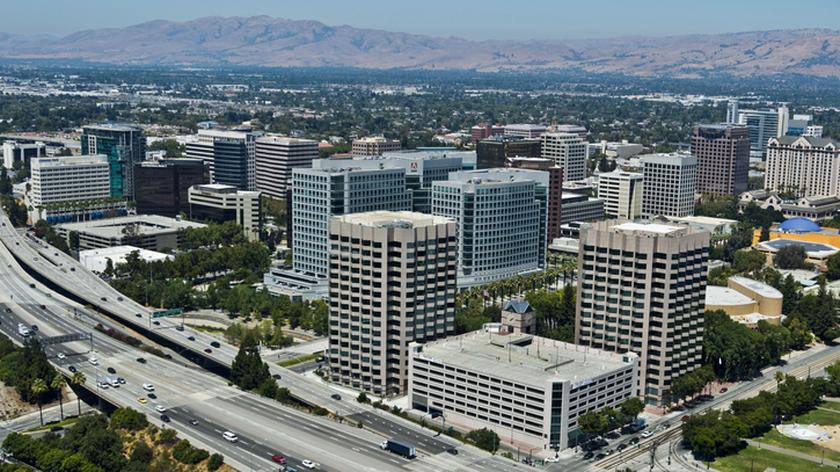 Panorama San Jose w Kalifornii