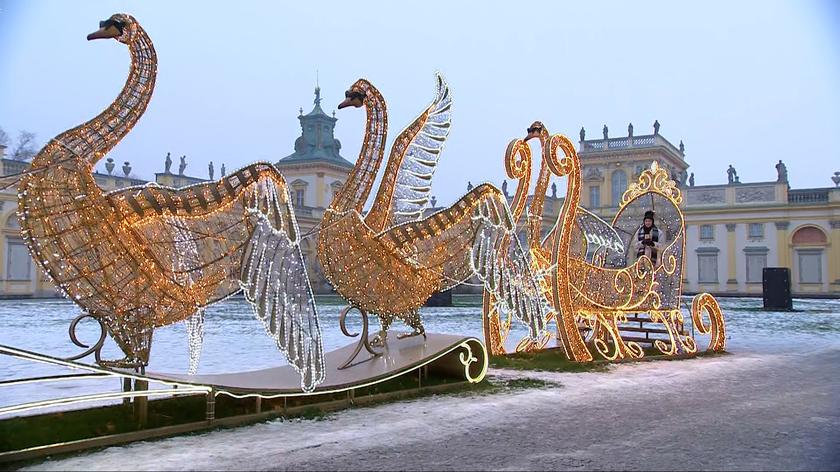 Królewski Ogród Światła przy pałacu w Wilanowie