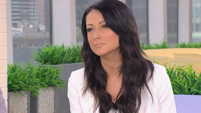 Paulina Pszech z "Top Model" w Dzień Dobry TVN, maj 2013 r.