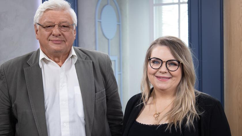 Psychiatra Michał Skalski oraz Katarzyna Cychowska