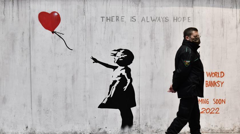 Mural Banksy'ego