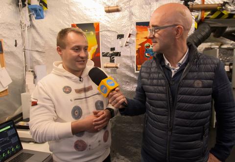 Stacja kosmiczna w domu pod Tarnowem