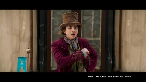 kadr z filmu "Wonka" 
