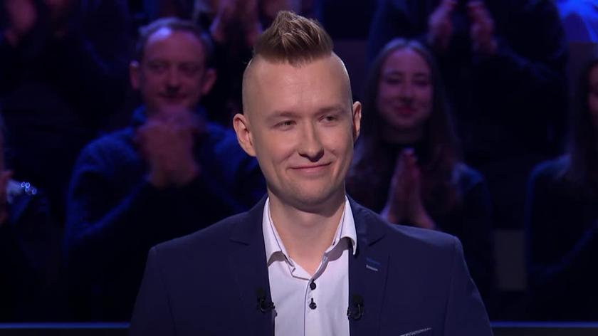 Tomasz Boruch wygrał milion w "Milionerach"