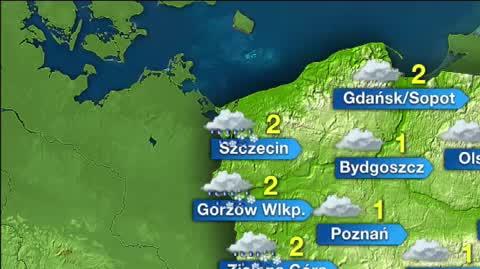 Prognoza pogody na 22-23-24 stycznia 2022