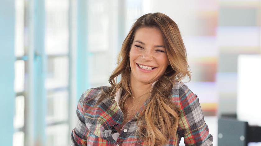 Maja Bohosiewicz śmieje się