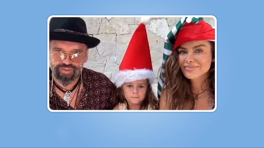 Natalia Siwiec z rodziną