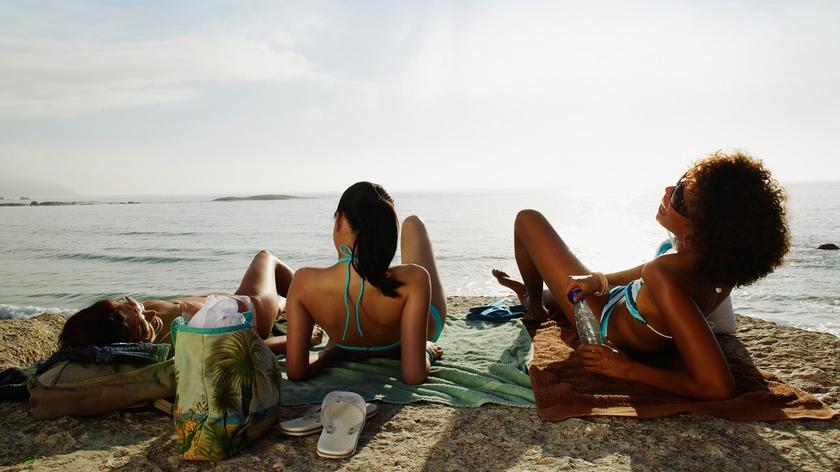 kobiety na plaży 