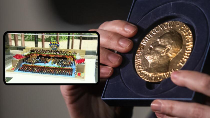 medal (Nagroda Nobla), makieta LEGO ku czci Wisławy Szymborskiej