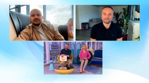 Krzysztof Ruszała i Kamil Jaśkowski, Filip Chajzer, Małgorzata Ohme