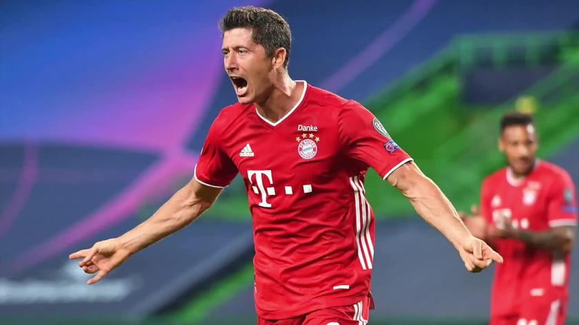 Robert Lewandowski na boisku