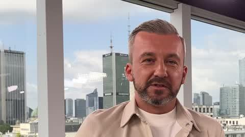 Małgorzata Rozenek i Krzysztof Skórzyński po pierwszym programie