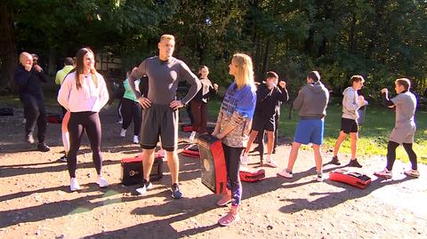 Karolina i Bartosz, mistrzowie Polski w kick-boxing