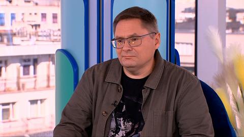 Tomasz Terlikowski w studiu Dzień Dobry TVN