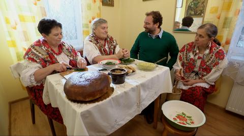 Mikołaj Rey i mieszkanki Zagorzyc Górnych 