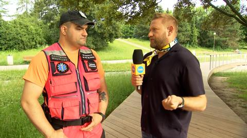 Ratownik medyczny obala mity związane z upałem. "Zimny prysznic nie jest dobrym rozwiązaniem"