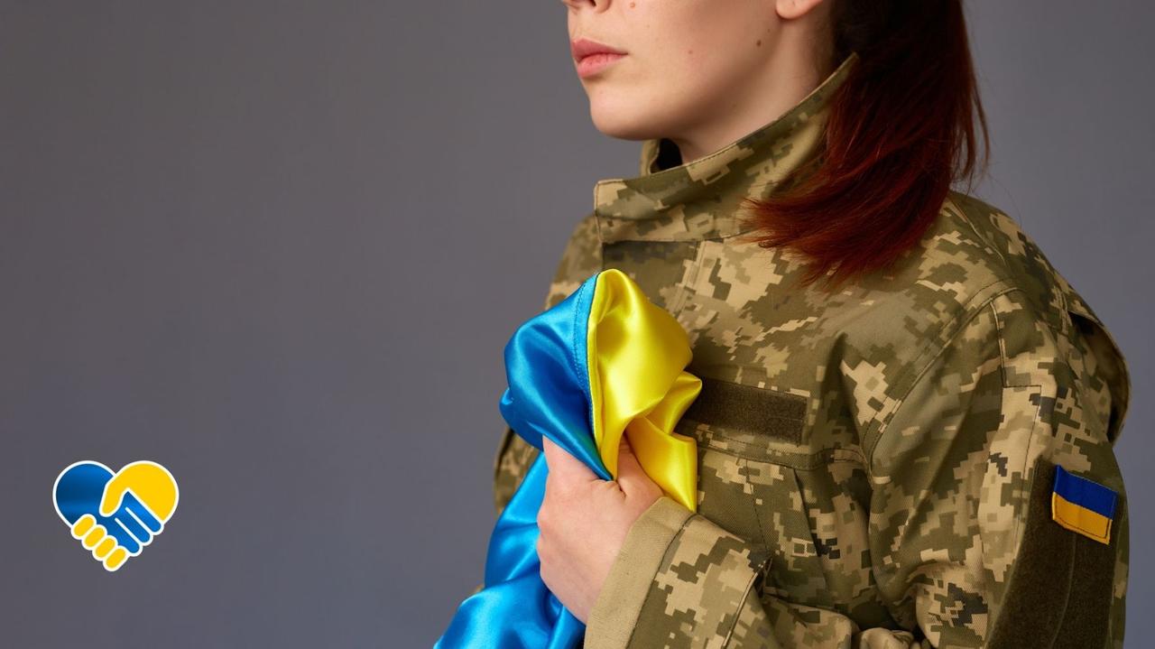 Ukraińska żołnierka 