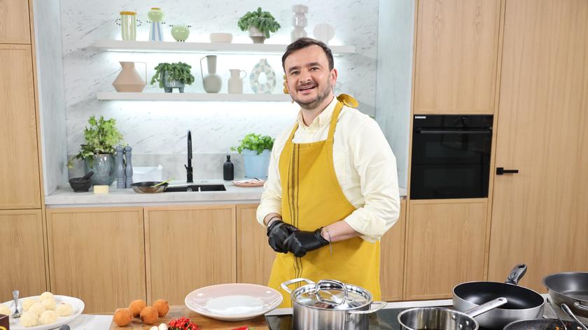 Grzegorz Zawierucha w kuchni Dzień Dobry TVN