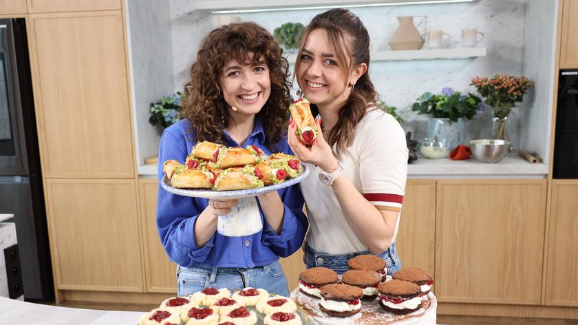 Siostry Pszczółki w kuchni Dzień Dobry TVN.