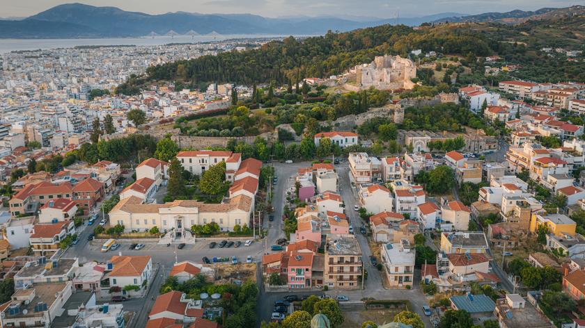 Greckie miasto Patras