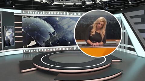 Prezenterka pogody straciła przytomność w programie na żywo. W jakim jest stanie?