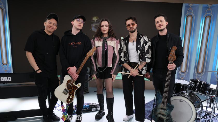 Lanberry z zespołem