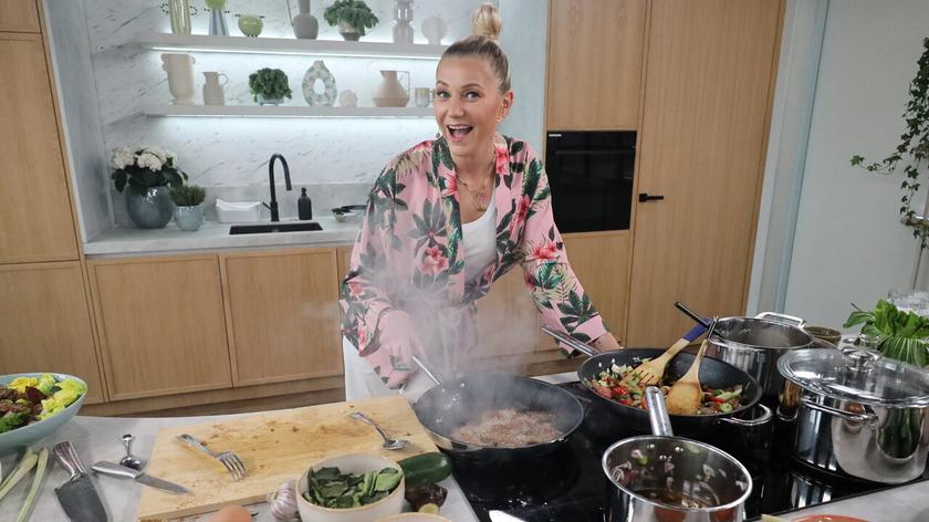 Daria Ładocha w kuchni Dzień Dobry TVN