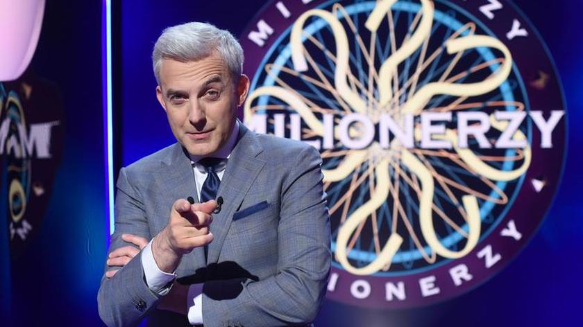 Hubert Urbański w "Milionerach"
