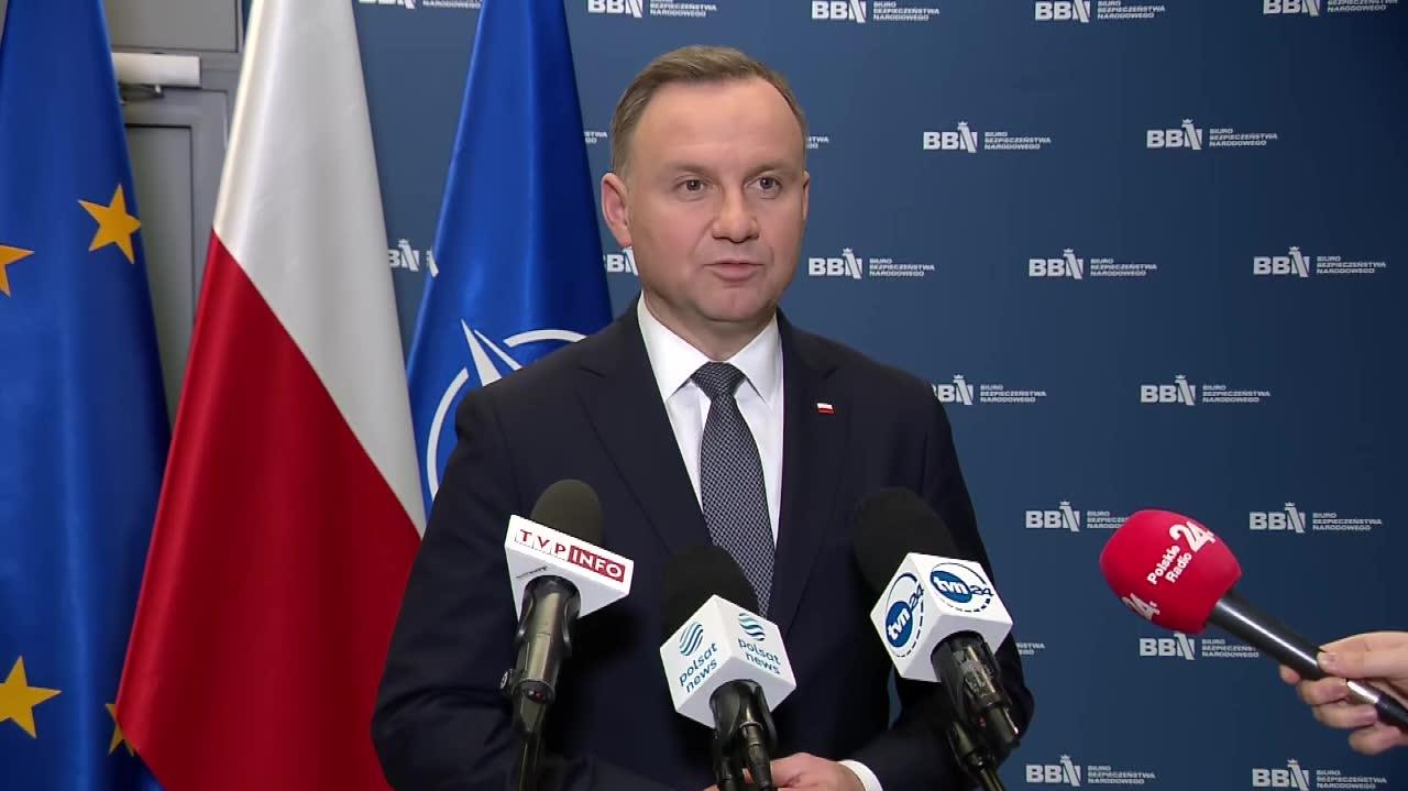 Rakiety Spadły W Przewodowie Prezydent Andrzej Duda Mówi że To Nie Był Atak Na Polskę Dzień 0734