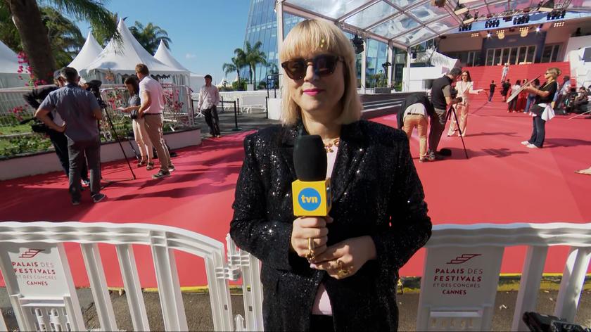 Anna Tatarska na festiwalu w Cannes