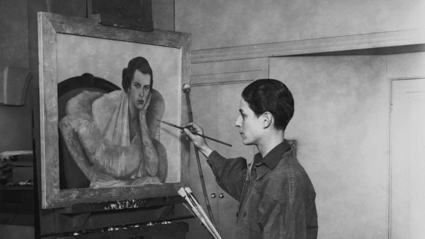 British painter Gluck 