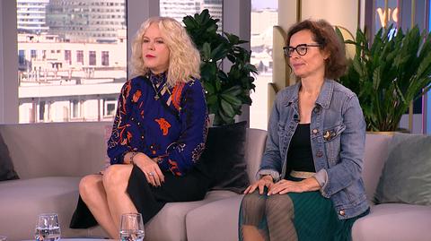 Joanna Dark i Agnieszka Passent