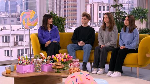 prof. Marzena Dębska, Bartosz Jeschke, Natalia Smuś, Jagoda Towalska