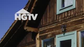 HGTV: Domki z bali z miętowymi okiennicami