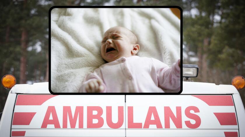 ambulans, niemowlę