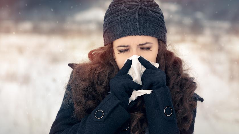 Katar alergiczny zimą