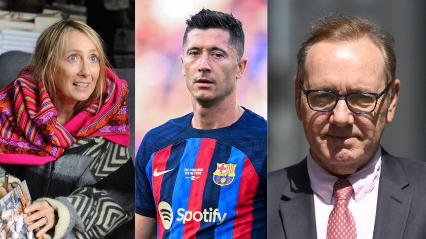 Beata Pawlikowska, Robert Lewandowski, Kevin Spacey