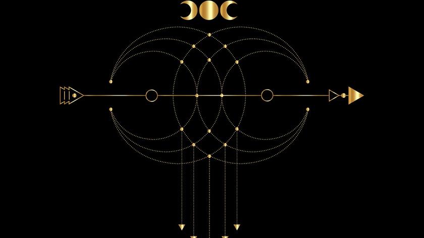 Astrologiczna ilustracja