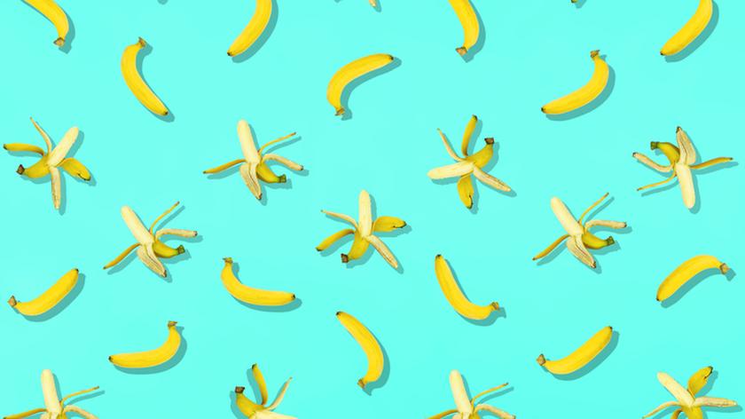 skórki po bananach