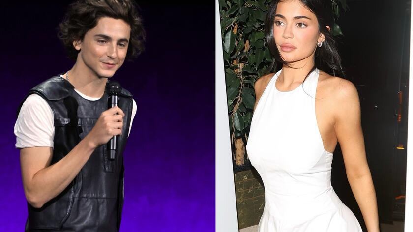 Timothée Chalamet i Kylie Jenner