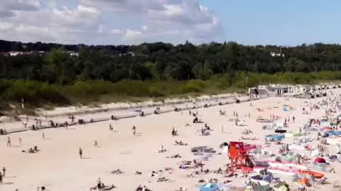We Władysławowie topiła się czwórka dzieci